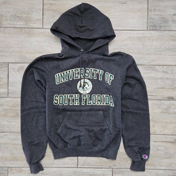 University of South Florida Bulls Hoodie Sweater Women's Collegiate Spell Out XS - Picture 1 of 6
